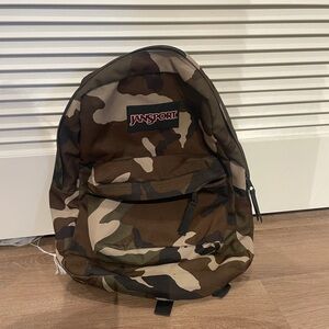 JanSport Camouflage Backpack for Men